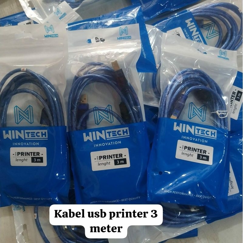 kabel USB printer 3 meter ✓ LMK