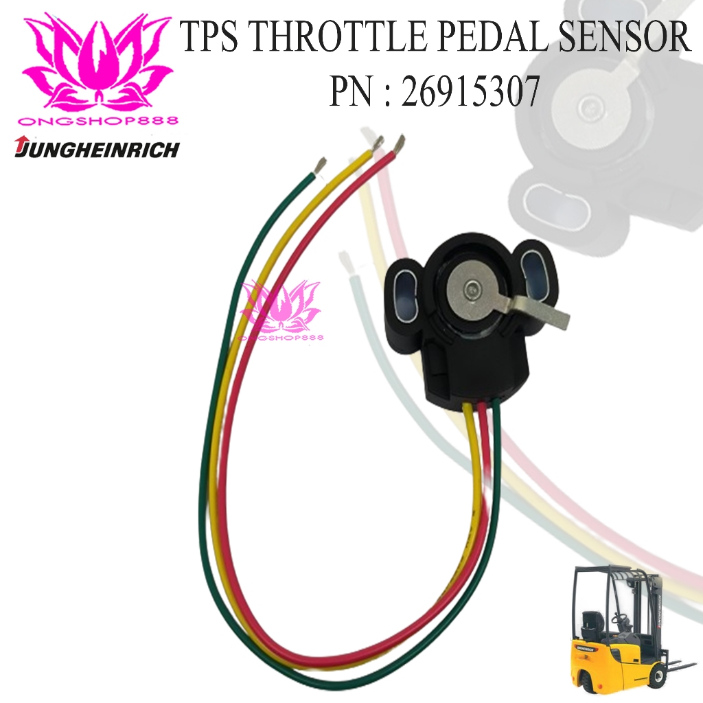 Sensor TPS 26915307 Throttle Pedal Sensor Accelerator Potentiometer Jungheinrich EFG115 Forklift