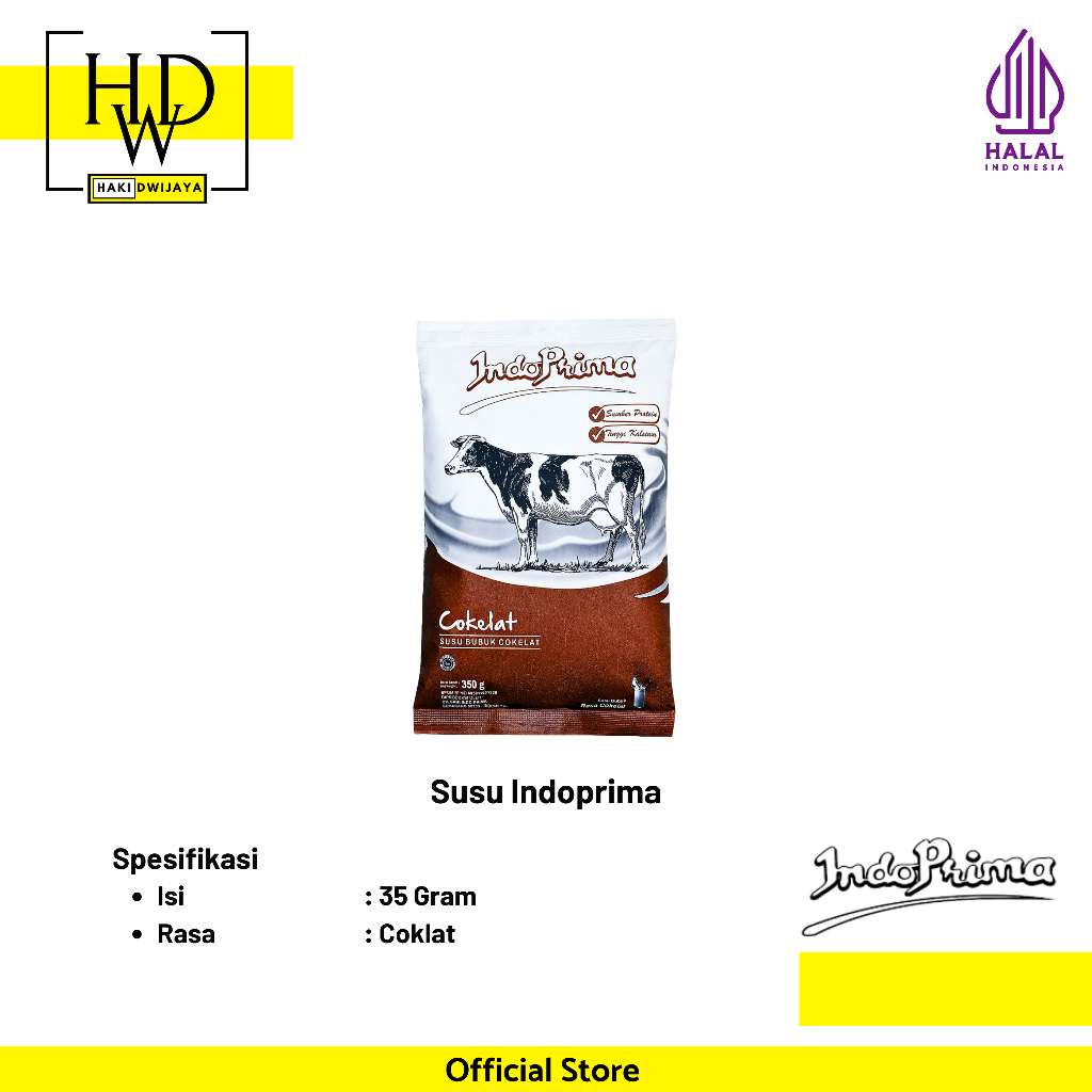 

[35gr] Susu Indoprima Full Cream Rasa Coklat Untuk Penggemuk Badan Sachet