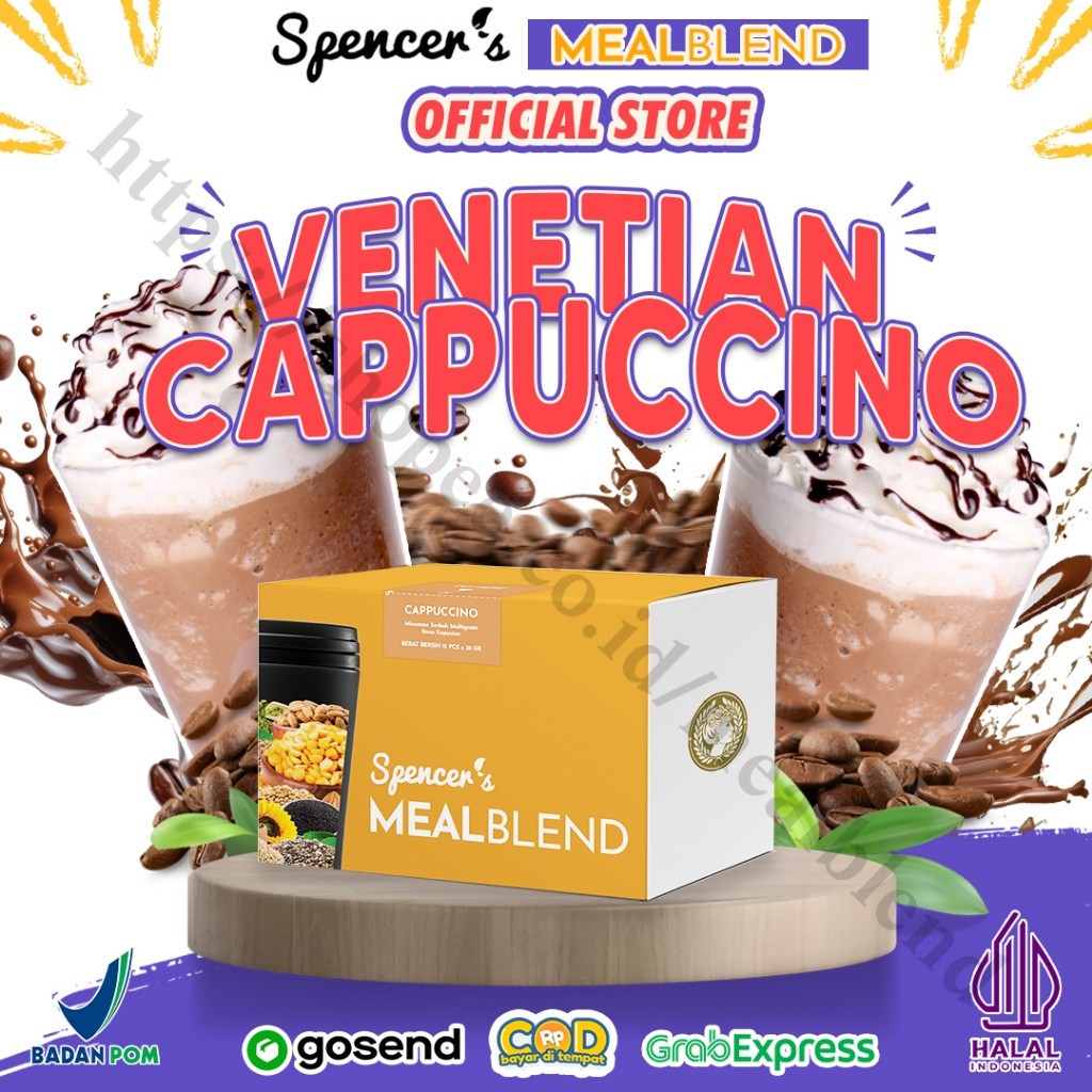 

Spencer’s Meal Blend Cappucino Pengganti Makan Pagi | Siang | Malam