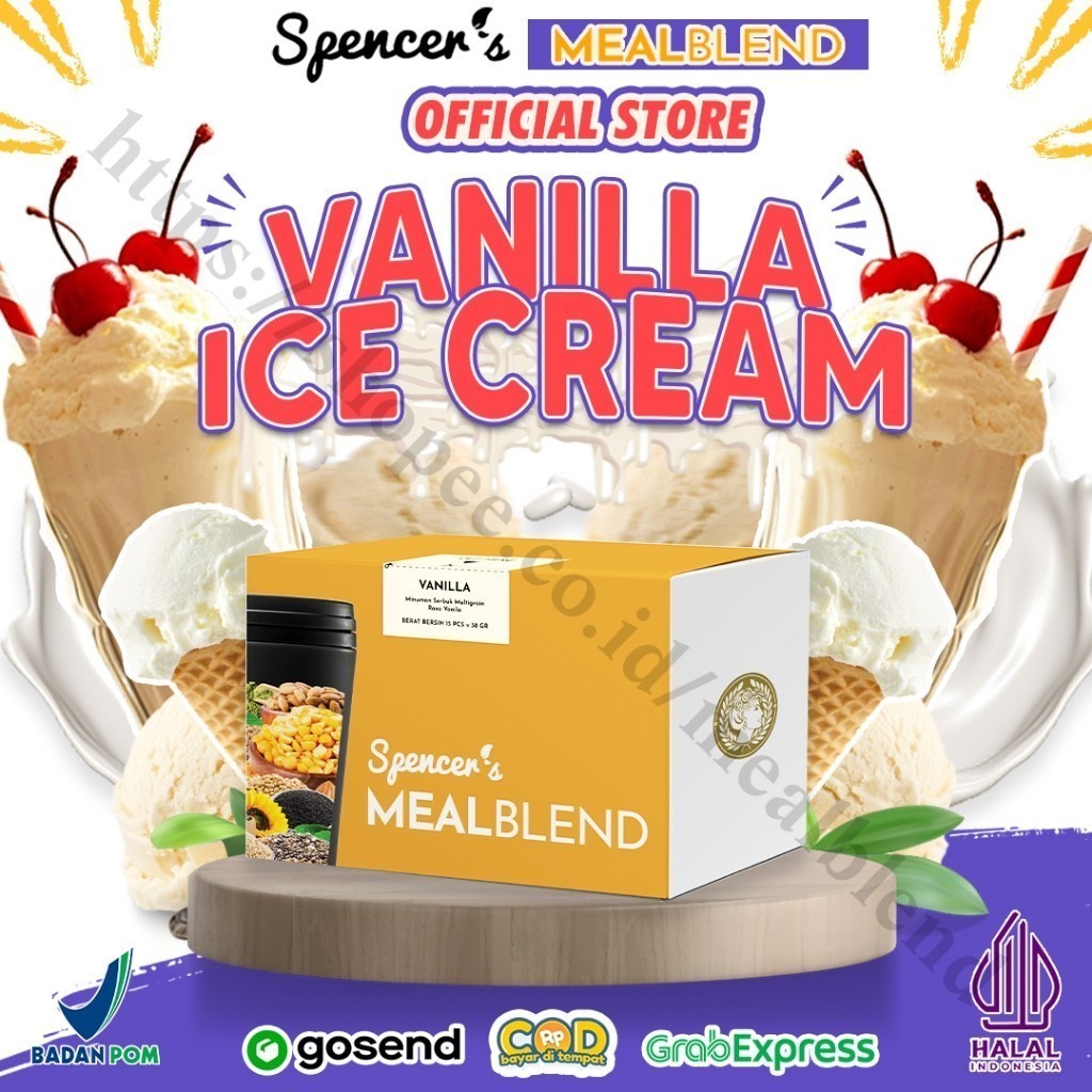 

Spencer’s Meal Blend Vanilla Pengganti Makan Pagi | Siang | Malam