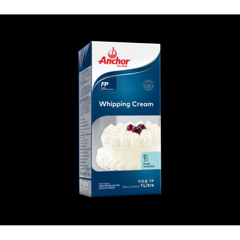 

1 Dus Whipping Cream Anchor 1 L x 12 / Whipping Cream Anchor / Whip Cream Anchor Murah Meriah