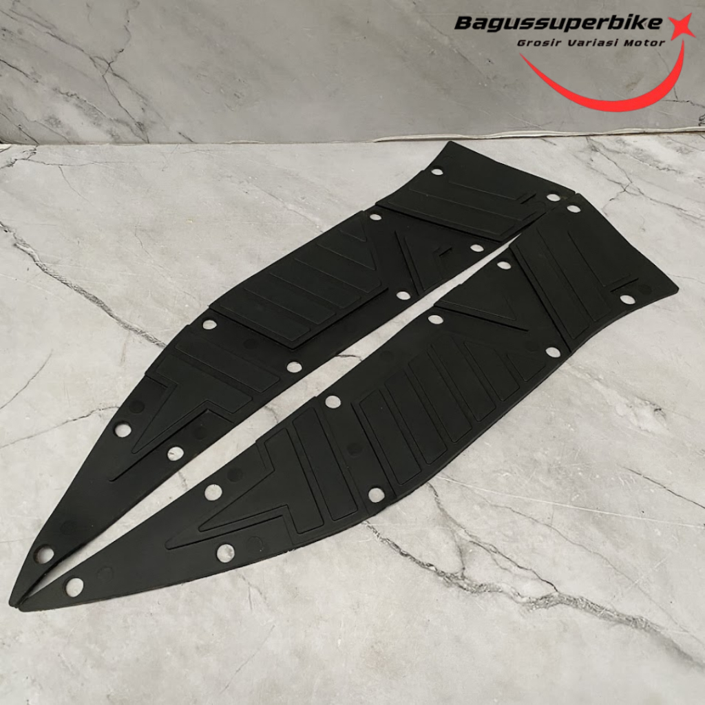 Bordes Karpet Pijakan Kaki Aerox 155 Old Merah