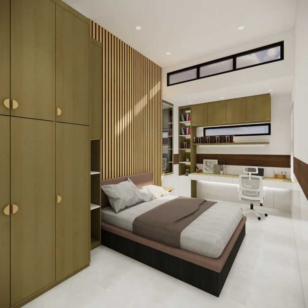 BEDROOM SET INTERIOR KAMAR PASUTRI IDAMAN & MINIMALIS