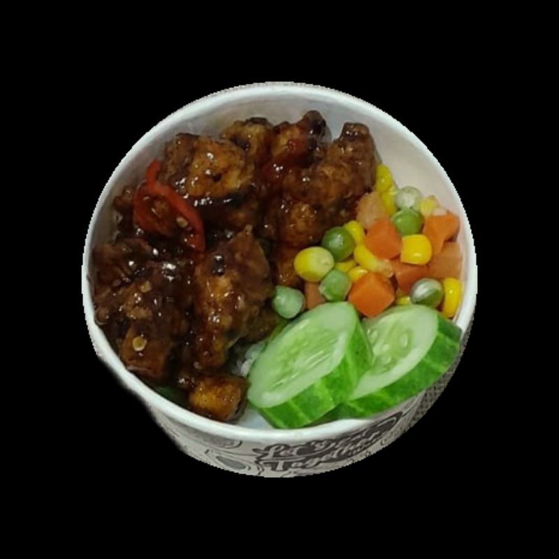 

Nitodji Rice Bowl Ayam Blackpepper Mini 360ml