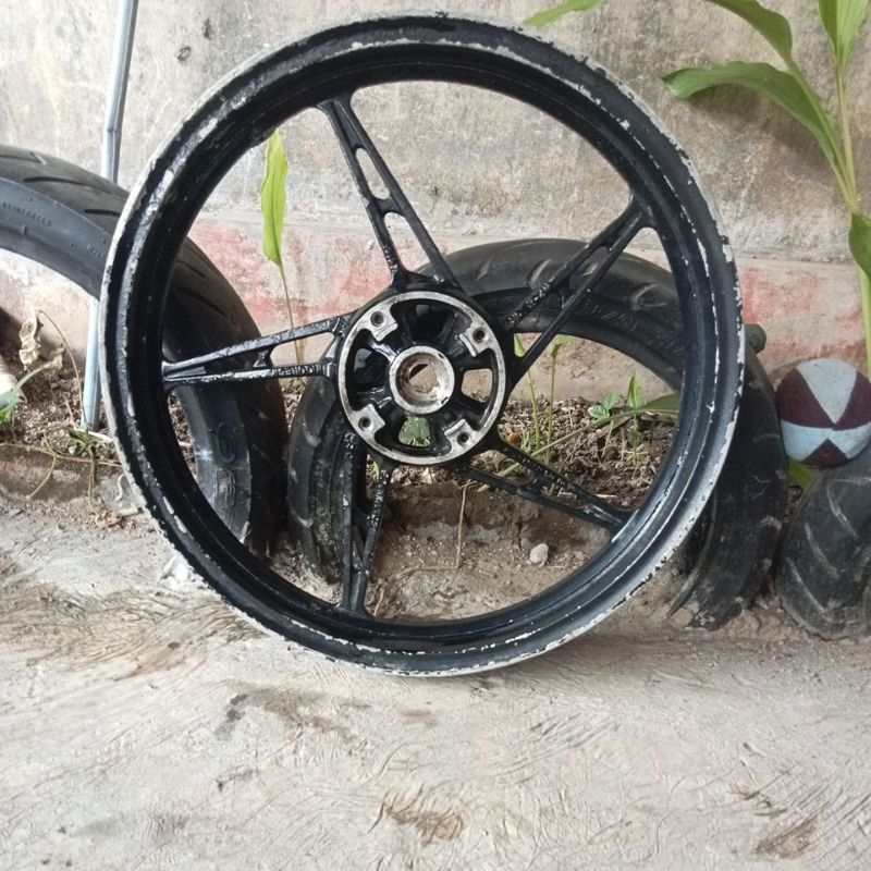 pelek velg belakang yamaha jupiter mx new dobel dist original copotan motor