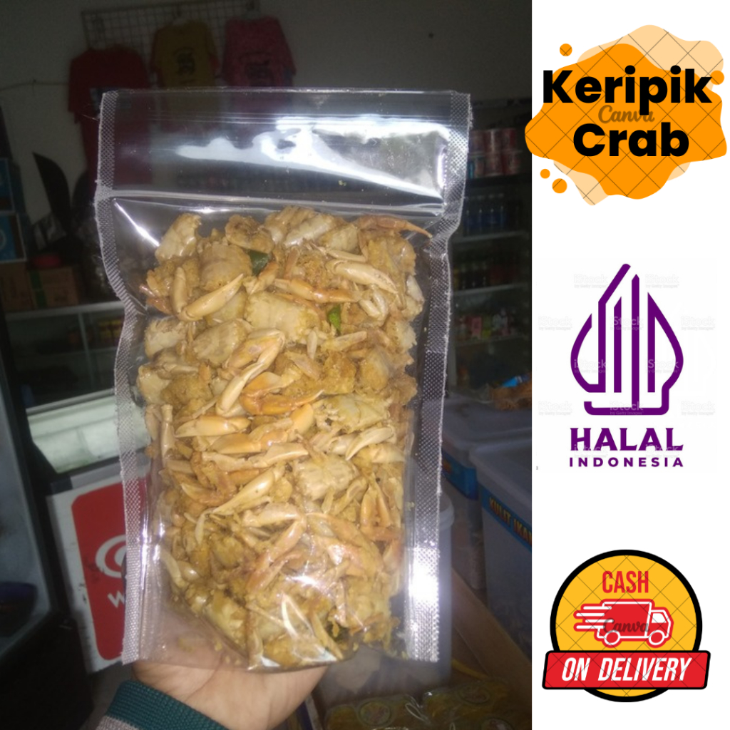 

Keripik crab 250 gram bisa bayar ditempat