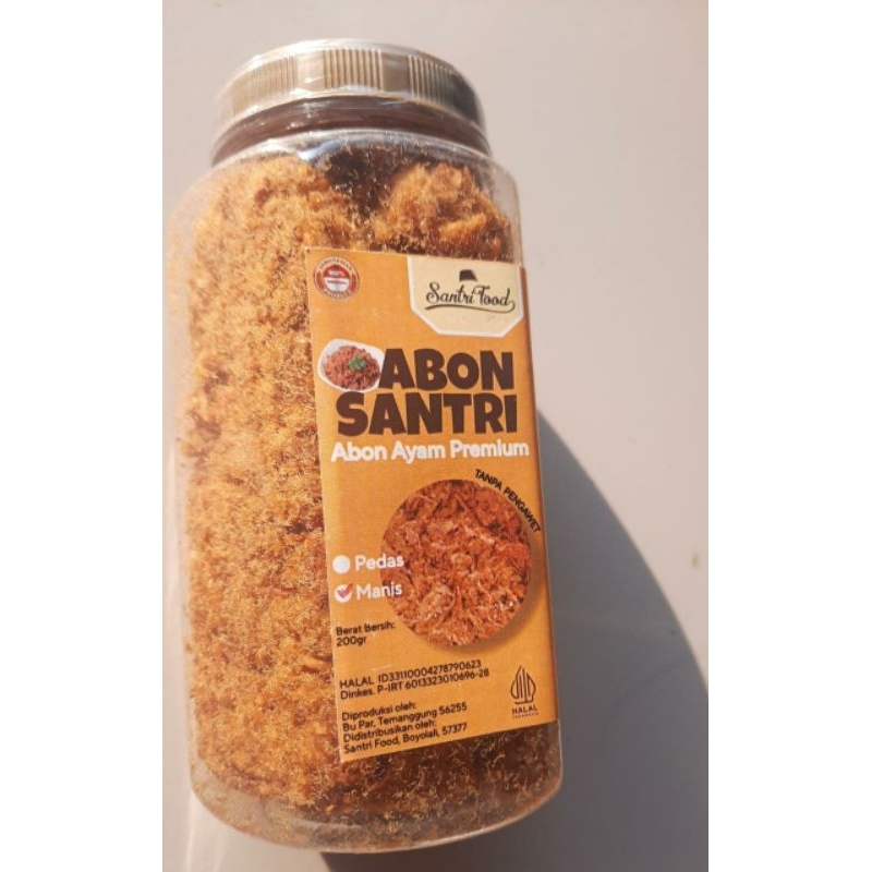 

ABON SANTRI Abon Ayam Premium Isi 200gram