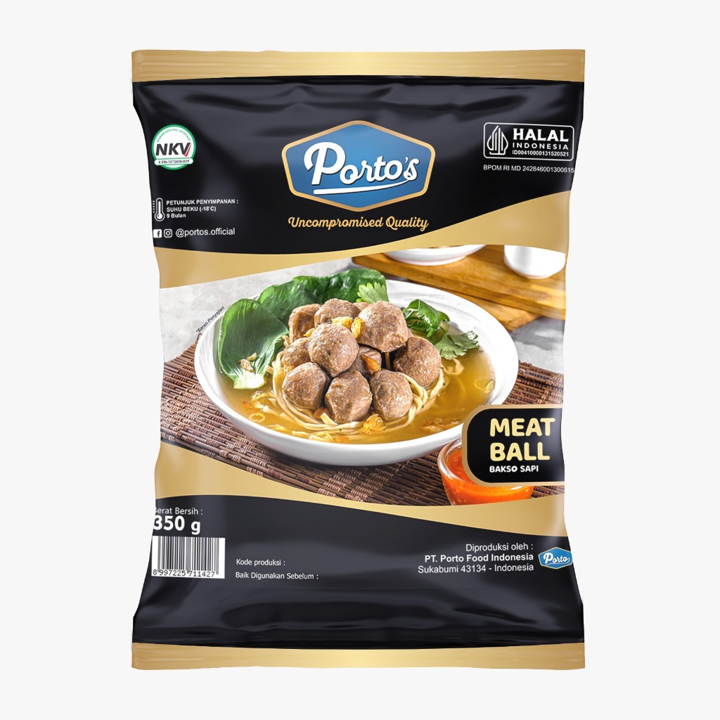 

PORTO'S - Meatball 350 Gram - Baso Kombinasi Sapi Ayam
