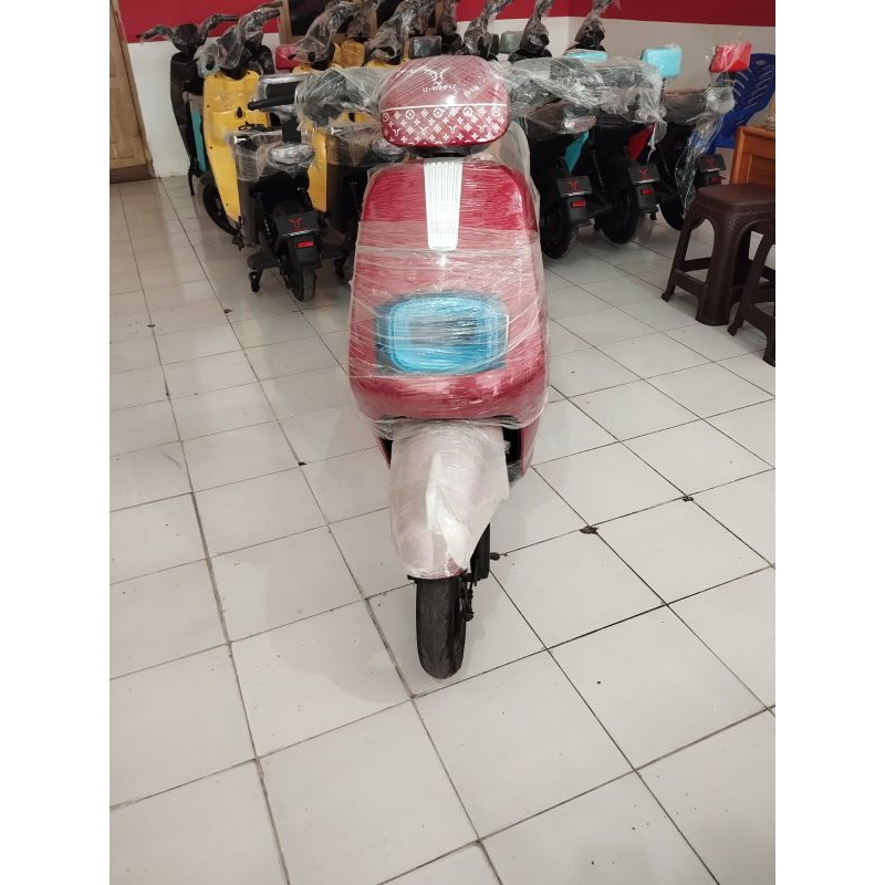 Sepeda Listrik Uwinfly T70 Merah