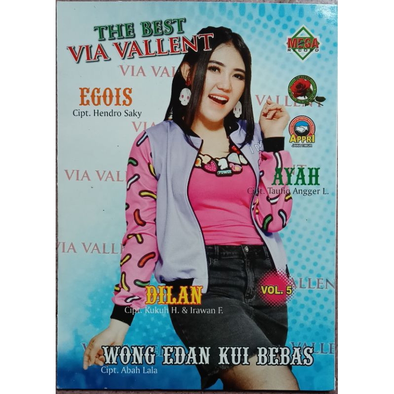 VCD original album the best via vallen
