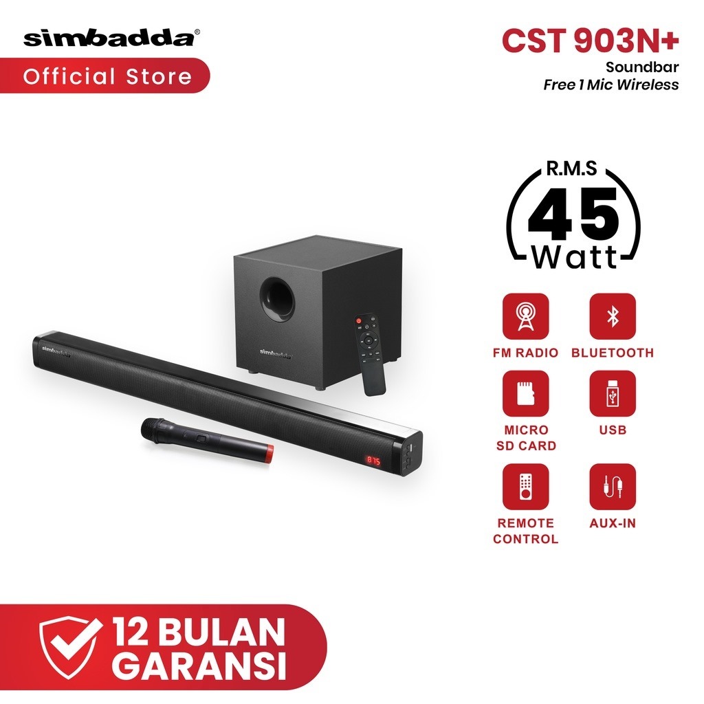 SPEAKER SIMBADDA CST903N+ SOUNDBAR