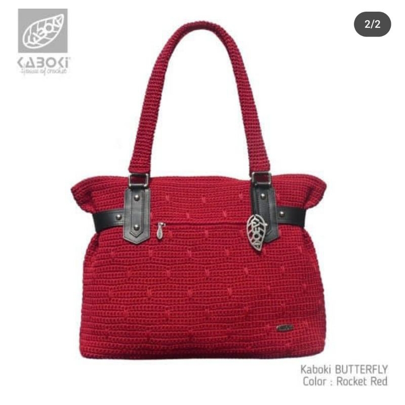 Tas Rajut Kaboki BUTTERFLY
