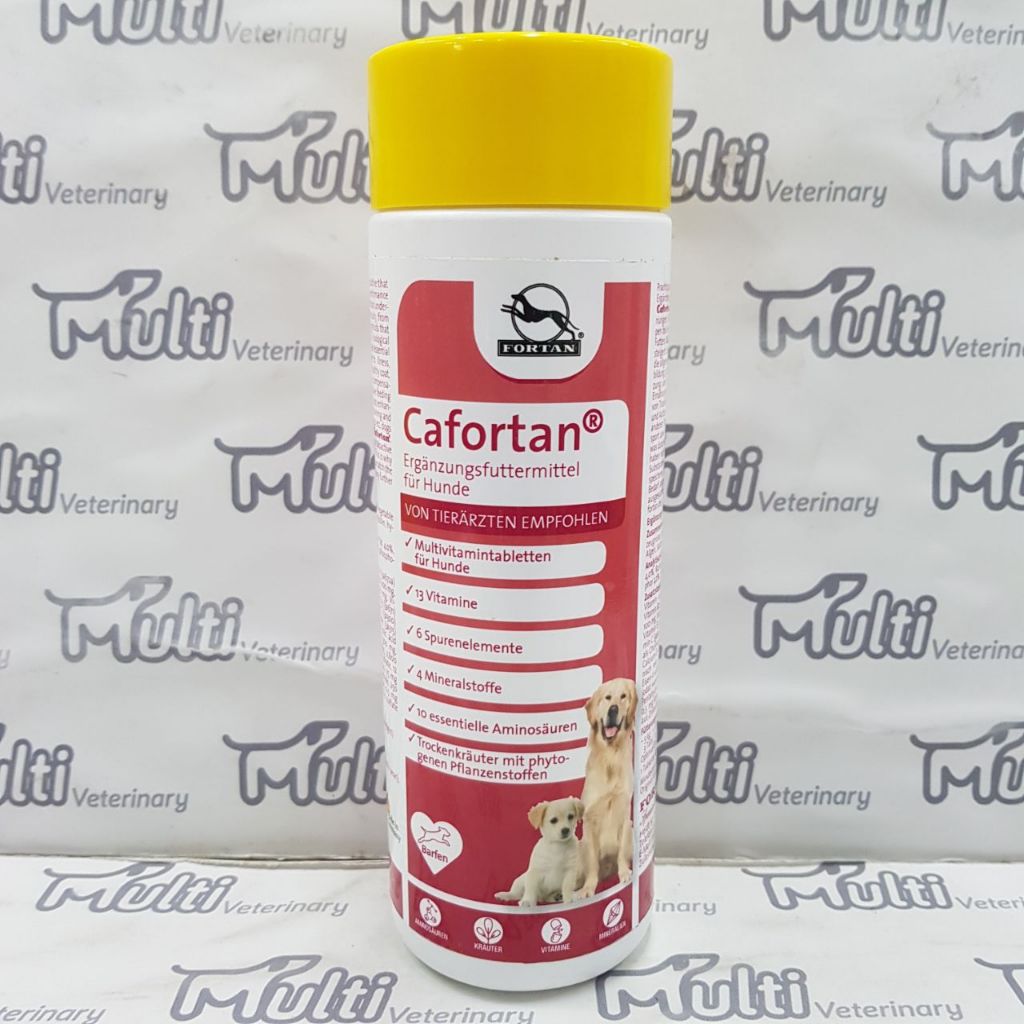 Fortan CAFORTAN 300 gr Dog Vitamin & Mineral Anjing Nafsu Makan Vitamin Bulu