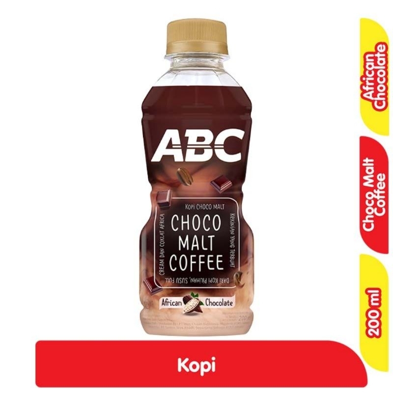 

ABC Minuman Kopi Choco Malt Coffee 200 ml