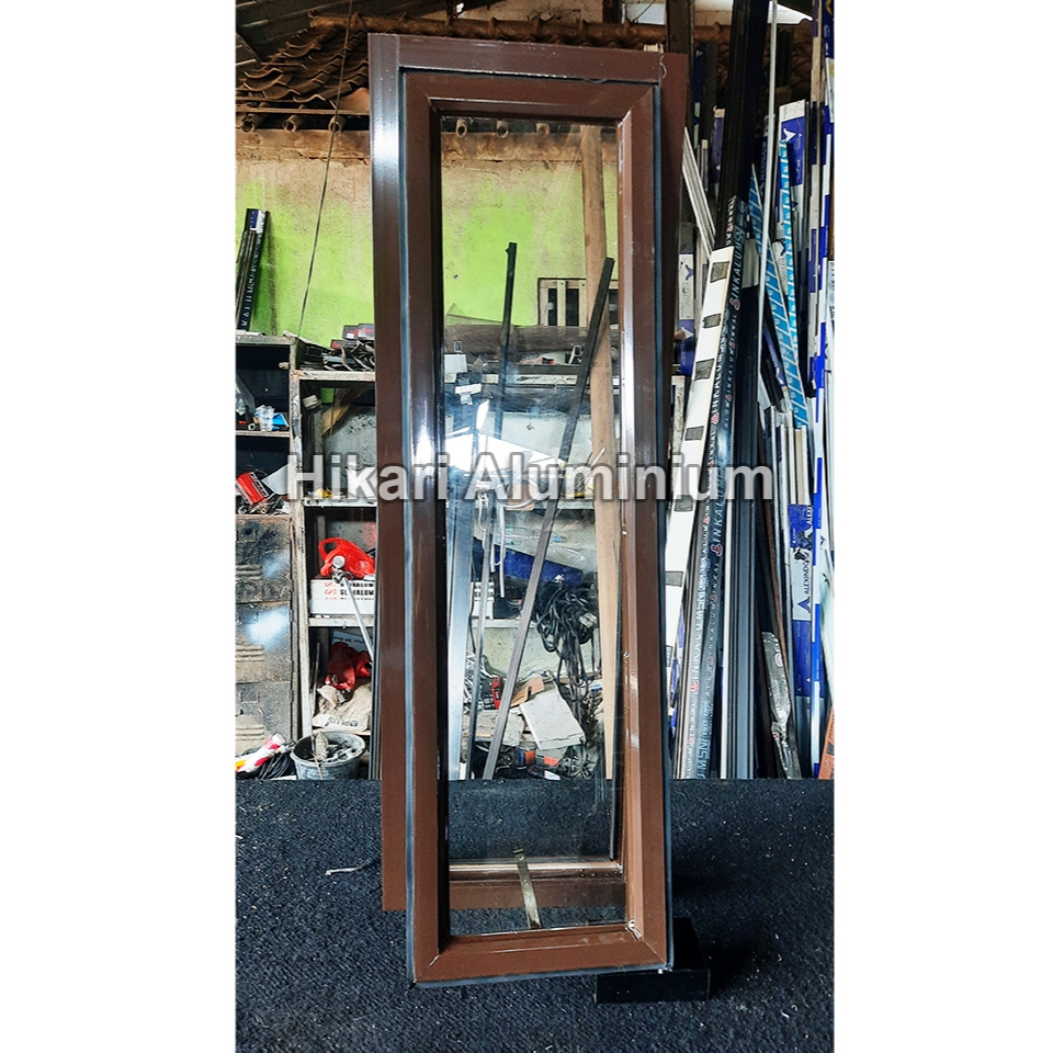 Jendela Aluminium Casement 120x40, Casement Window