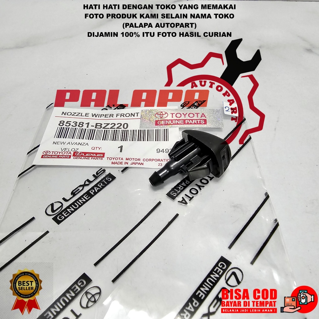 NOZLE WASHER AIR DEPAN TOYOTA AVANZA BARU AVANZA VELOZ