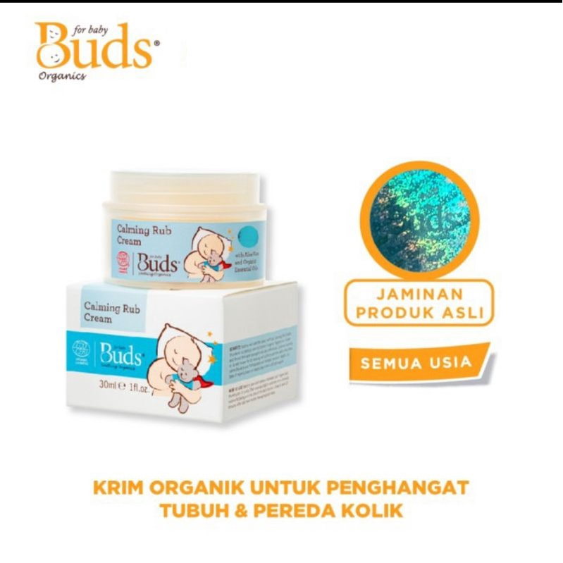 Buds Organics Calming Rub Cream