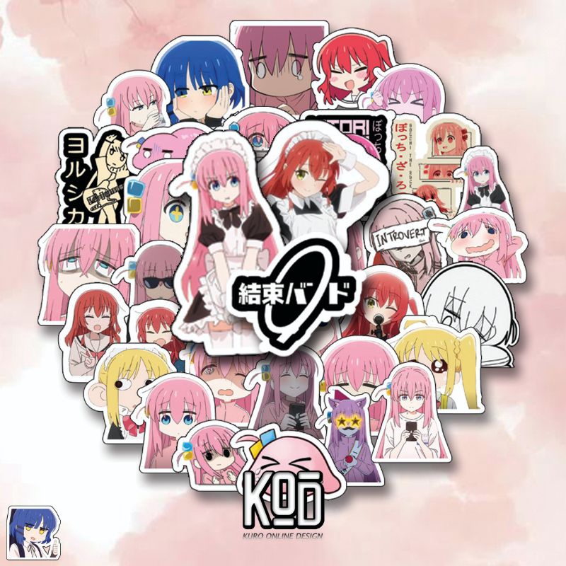 

Stiker Anime Premium Bocchi the Rock. Glossy/Vinyl, Gambar HD jernih, Tahan air dan tidak luntur.