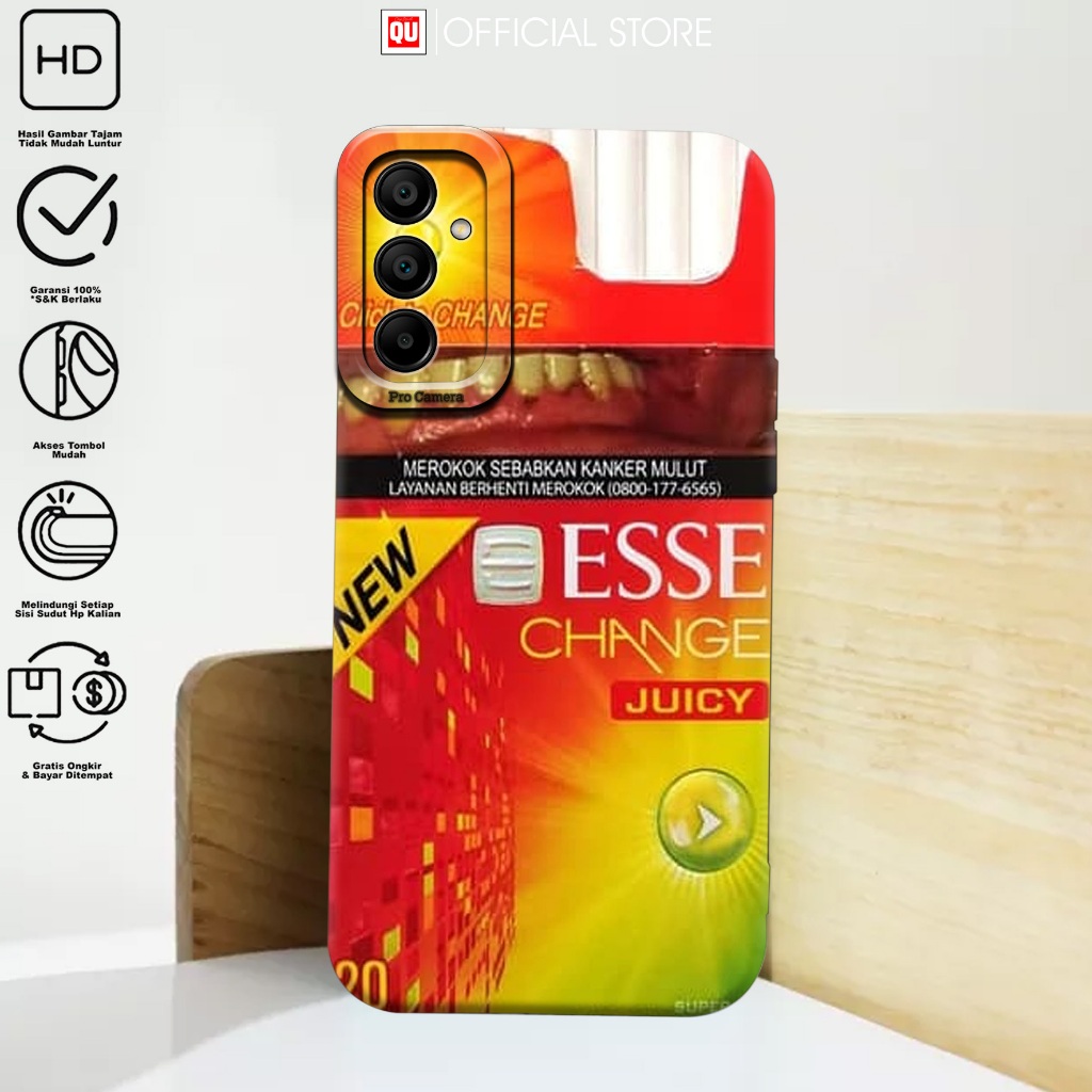 Case Samsung A15 - Casing Hp Samsung A15 Terbaru Motif ESS - Softcase Hp Samsung A15 - Silikon Hp Sa