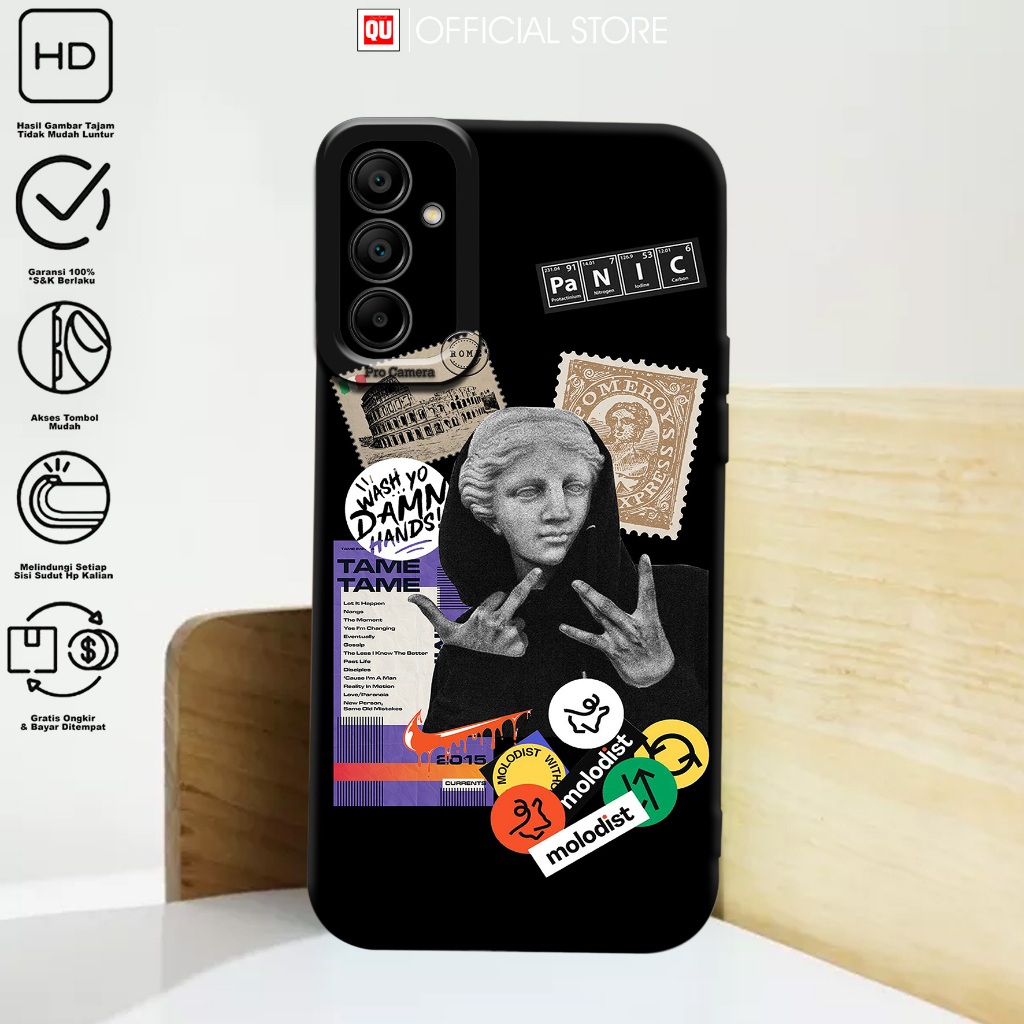 Case Samsung A15 - Casing Hp Samsung A15 Terbaru Motif Estetik - Softcase Hp Samsung A15 - Silikon H