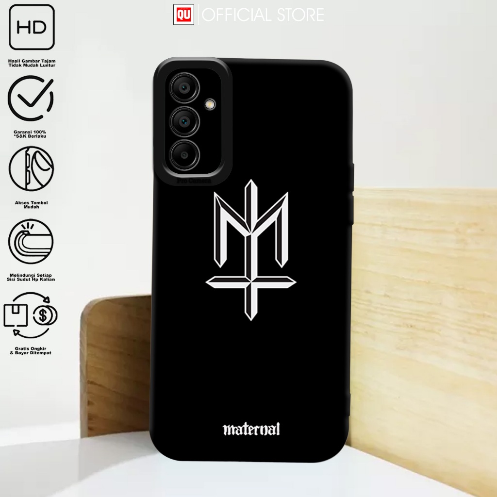 Case Samsung A15 - Casing Hp Samsung A15 Terbaru Motif MTRNL - Softcase Hp Samsung A15 - Silikon Hp 