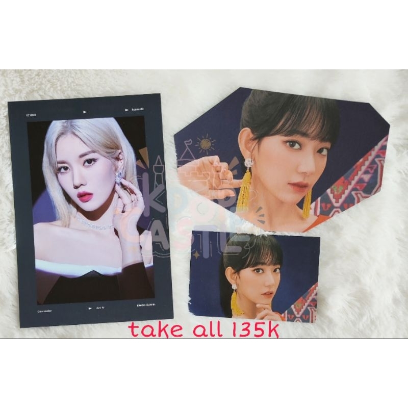 [READY] IZONE IZ*ONE One Reeler postcard Eunbi Sakura