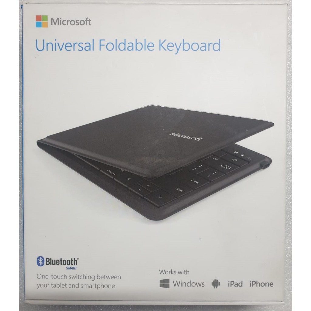 Promo Microsoft Wireless Universal Foldable Keyboard, QWERTY Layout