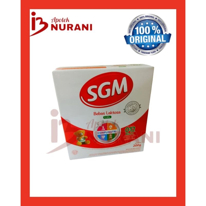 SGM LLM+ BEBAS LACTOSA 200GR