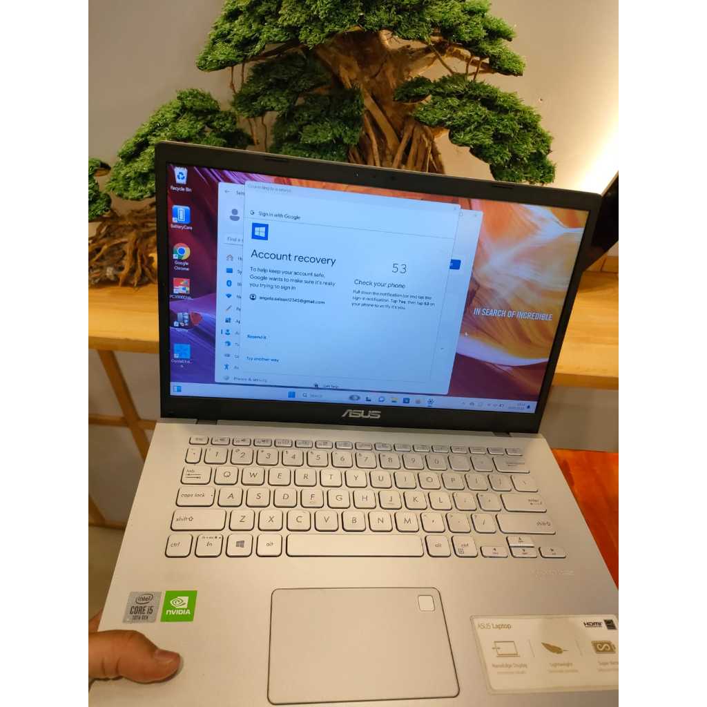 Laptop Asus Vivobook X409JP Second baru