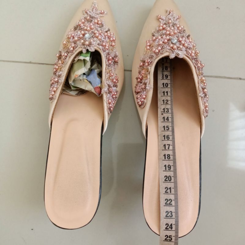 Sandal selop sandal pesta sandal wisuda sandal heels handmade