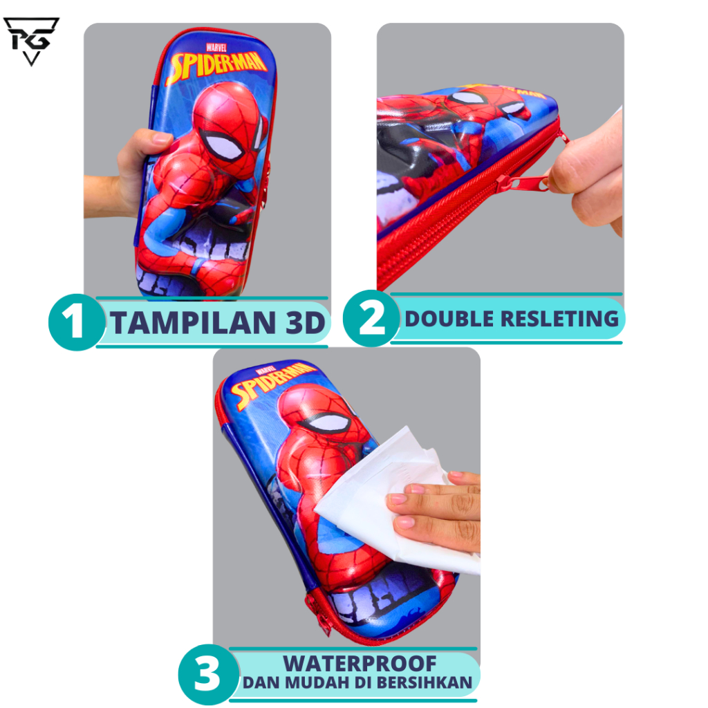 

Jual Produk Tempat Pensil Anak Laki Laki Alat Tulis Gambar 3D Timbul Berkarakter Superhero - Kotak