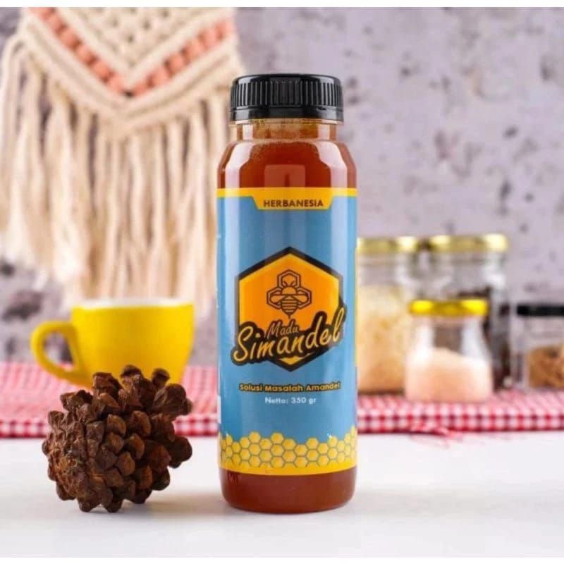 Simandel Madu Obat Herbal Amandel & Obat Tenggorokan Original