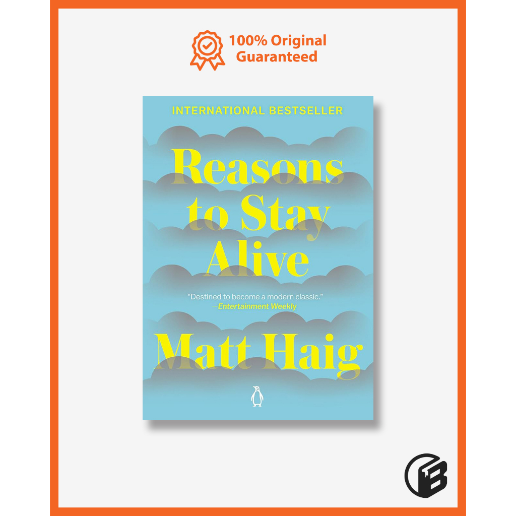 Buku Import Reasons to Stay Alive by Matt Haig (Original Paperback)
