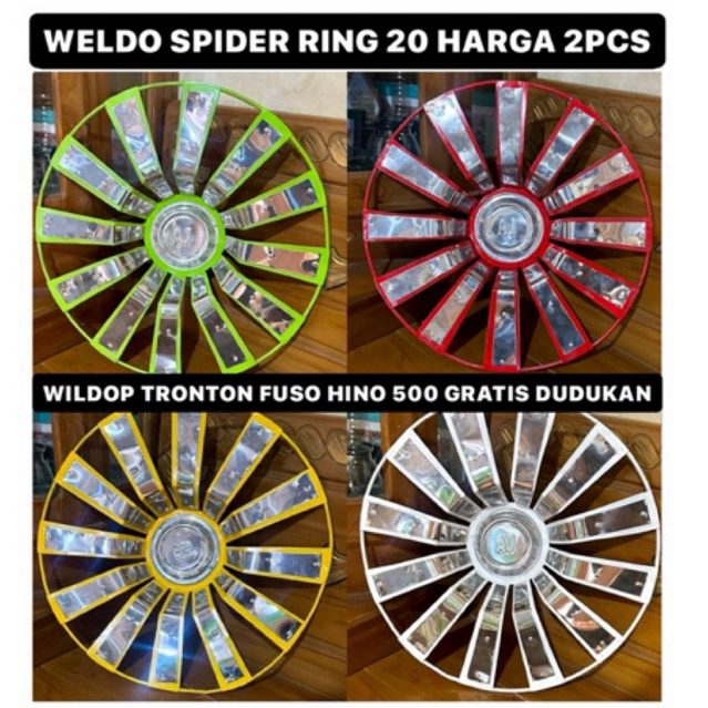 Weldop spider Ring 20 hino 500 tronton fuso