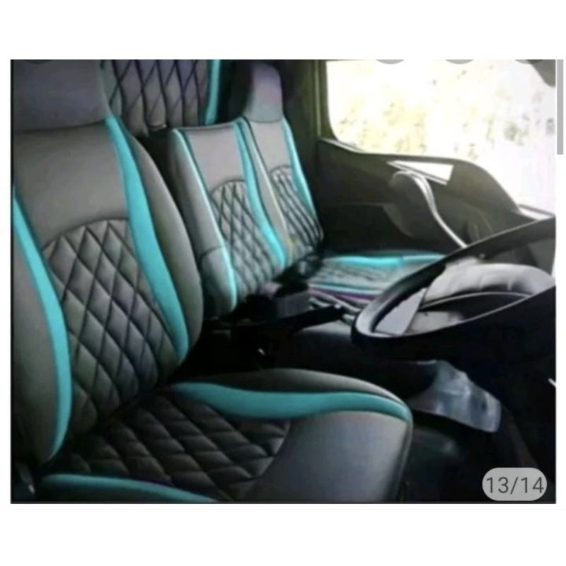 Sarung jok canter truk pick up full