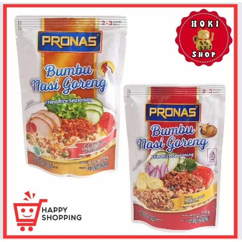 

Pronas Bumbu Nasi Goreng Ayam - Sapi 110gr / Pronas Nasi Goreng / Pronas Bumbu Nasi Goreng Sapi