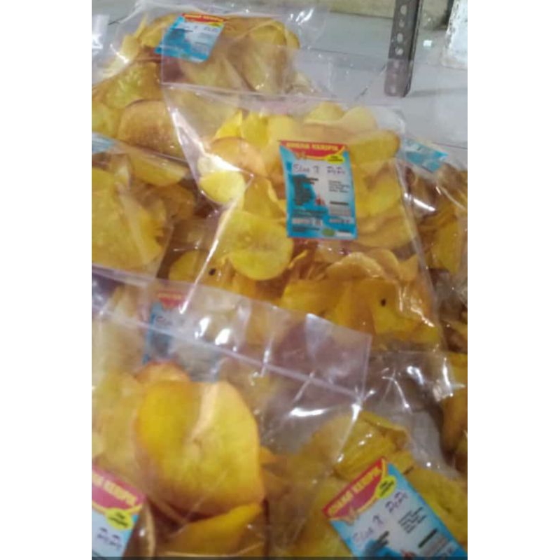 

keripik singkong kuning rasa bawang