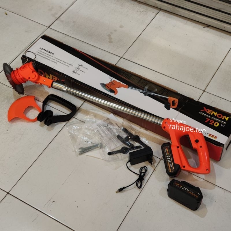 Mesin Potong Rumput Baterai 18V Xenon CDGT720 Cordless Grass Trimmer CDGT 720