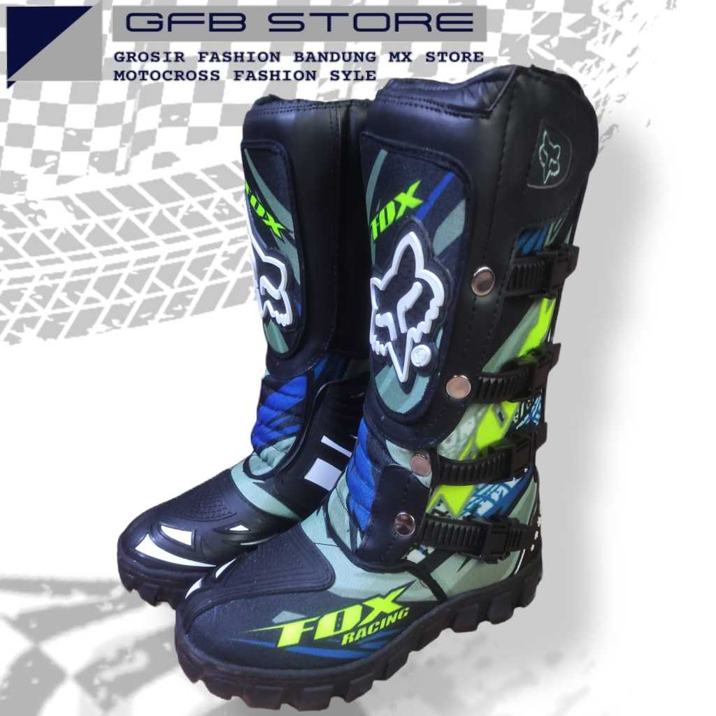 motocross boots sepatu cross trail