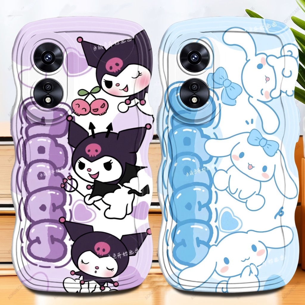 CASE HP OPPO A60 2024 SOFTCASE GELOMBANG WAVY WAVE TERBARU CASING HP UNTUK TYPE OPPO A60 2024 PROCAM