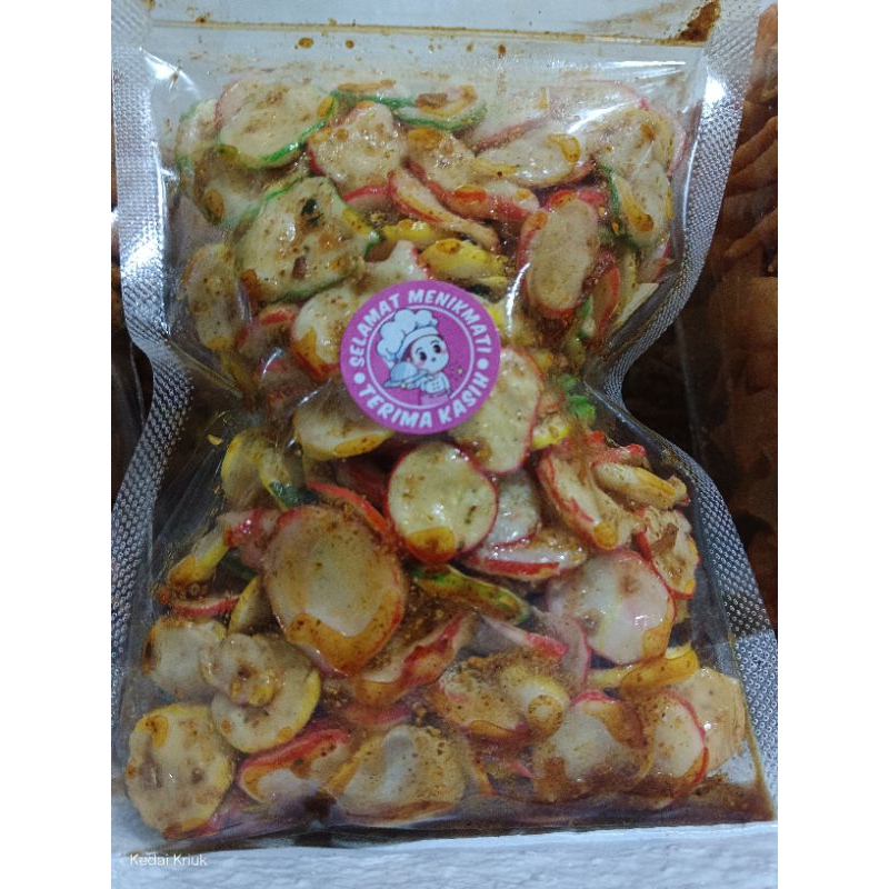 

Kerupuk seblak / Seblak Kering 100 Gram dan 150 Gram