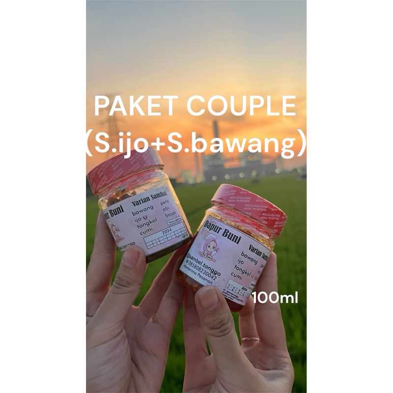 

PAKET COUPLE 2 sambal enak gurih pedes manis by @sambel.tonggo