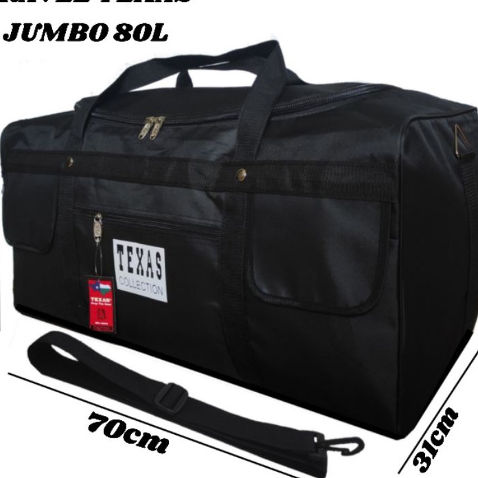 Pilihan Tas pakaian jumbo travel bag texas  tiwan 8L tas mudik jumbo