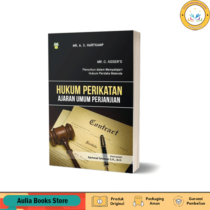 Buku Hukum Perikatan Ajaran Umum Perjanjian (Penuntun dalam Mempelajari Hukum Perdata Belanda)