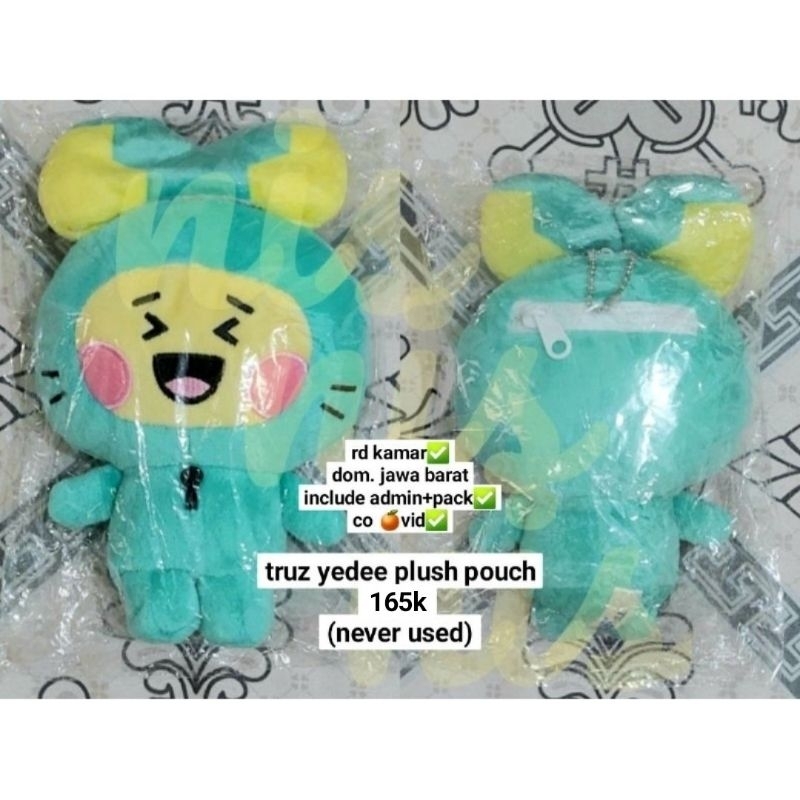 [BOOKED] OFFICIAL TREASURE TRUZ YEDEE PLUSH POUCH BANG YEDAM