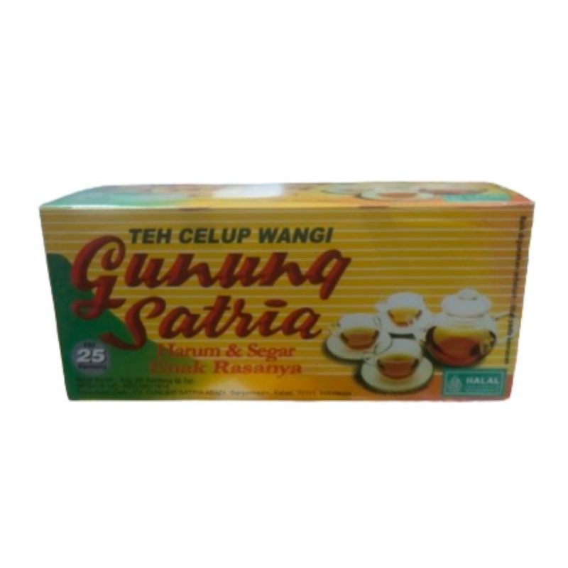 

Teh Gunung Satria Teh Celup 25pcs Khas Kalimantan