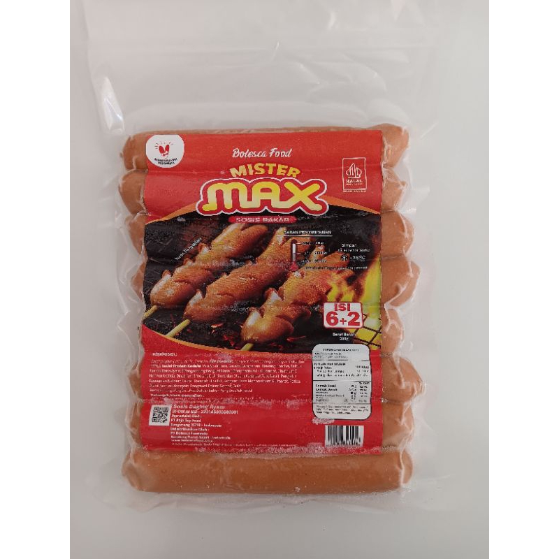 

Mister Max Sosis Jumbo isi 8