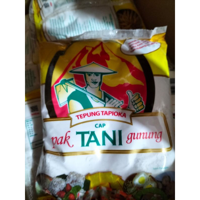 

Tepung Tapioka / Sagu Cap Pak Tani Gunung 500gr