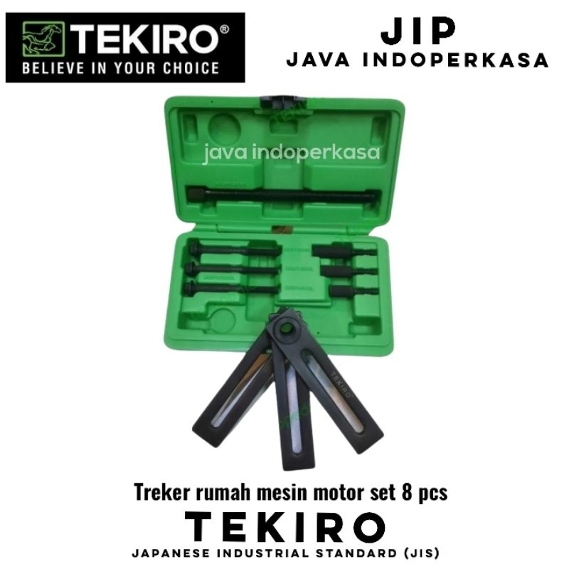 TEKIRO AU-CR1042 treker rumah mesin motor set 8 pcs hevy duty adjusting crank tool set